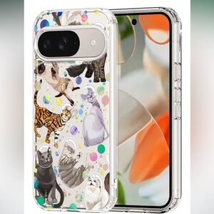 Mosnovo space cats case for google pixel 9 & pixel 9 pro